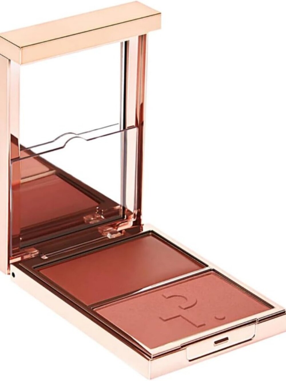 Double-Take Crème & Powder Blush Duo - Versatile Makeup for Radiant Cheeks